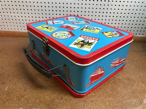 Vintage Metal Lunch Box OHIO ART CO. 